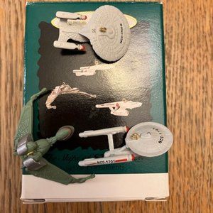 The Ships of Star Trek Mini Ornaments